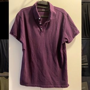 Purple polo tshirt